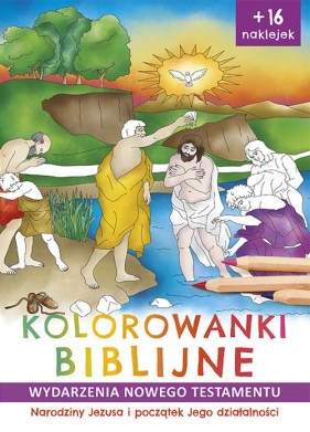 Kolorowanki biblijne Wydarzenia Nowego Testamentu