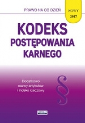 Kodeks postępowania karnego 2017