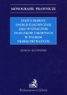 Status prawny energii elektrycznej jako wyznacznik stosunków umownych w polskim Szymon Słotwiński