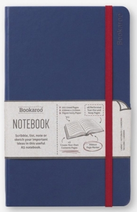 Bookaroo Notatnik Journal A5 - Granatowy