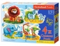 Puzzle 4 w 1: Zwierzęta Afryki (B-04454)