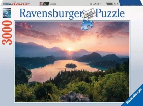Ravensburger, Puzzle 3000: Jezioro Bled Słowenia (17445)