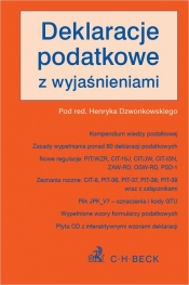 Deklaracje podatkowe z wyjaśnieniami + płyta CD