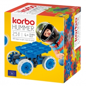 Klocki korbo Hummer 25 - niebieski