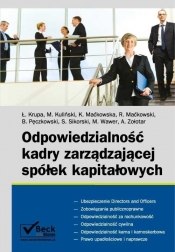 Odpowiedzialność kadry zarządzającej