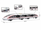 Pociąg Speed Train ze światłem i dźwiękiem