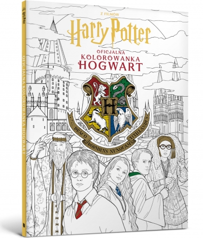Harry Potter. Oficjalna kolorowanka. Hogwart