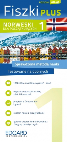 Norweski dla początkujących Fiszki PLUS