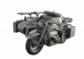 Model plastikowy WWII Zundapp KS 750 w/Side Car (7406)