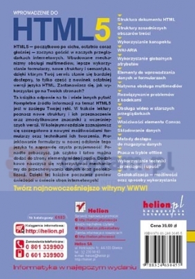 Wprowadzenie do HTML5 - Lawson Bruce, Sharp Remy