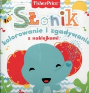 Fisher Price Kolorowanka podłogowa Słonik