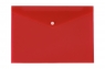Teczka koperta A4 półprzeźroczysta czerwona TKP-02-01
