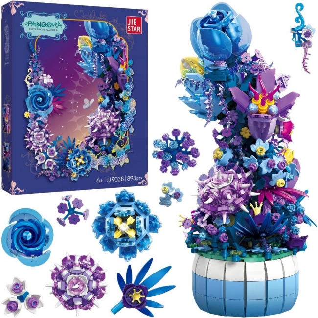<img src='https://webimage.pl/pics/455/1/d5901353691455.jpg' style='height:440px' /> Klocki kwiaty ze światłem 893el