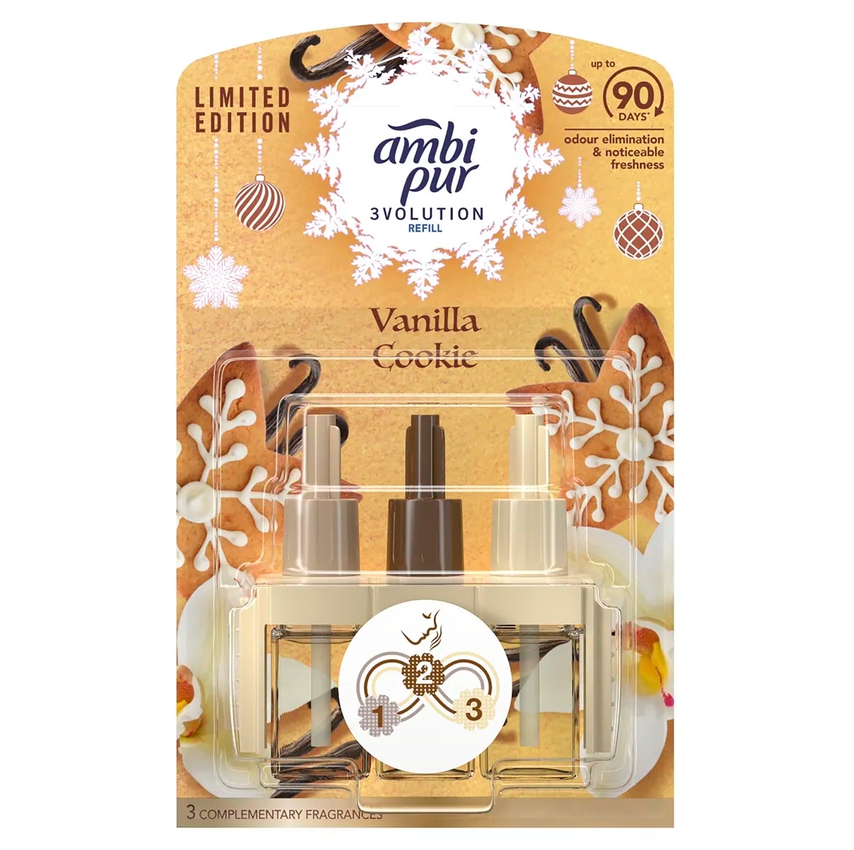 Wkład do elektrycznego odświeżacza powietrza Ambi Pur 3volution Vanilla Cookie, 20ml