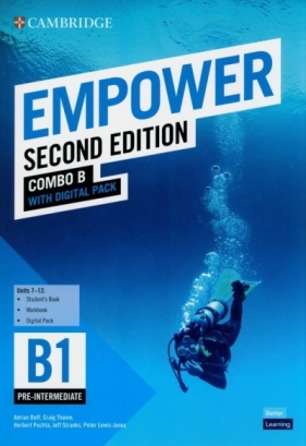 Empower Pre-intermediate/B1 Combo B with Digital Pack - Herbert Puchta, Jeff Stranks, Adrian Doff, Craig Thaine, Peter Lewis-Jones