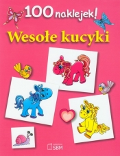 Wesołe kucyki 100 naklejek