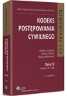 Kodeks postępowania cywilnego Komentarz Tom 4 Artykuly 730-1088 Ciepła Helena, Zawistowski Dariusz, Żyznowski Tadeusz