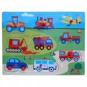 BRIMAREX Ukł. drewniana Pojazdy (1572455)