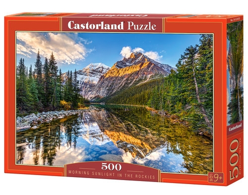 Puzzle Morning Sunlight in the Rockies 500 elementów