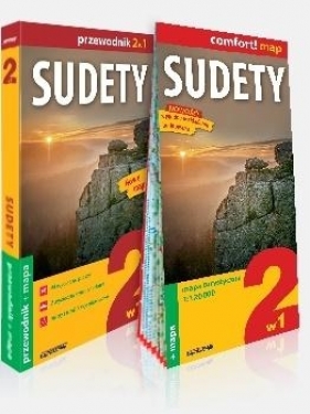 Explore! guide Sudety 2w1 Przewodnik+mapa w.2021 - Opracowanie zbiorowe