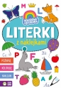 Kolorowa Akademia. Literki z naklejkami - Opracowanie zbiorowe