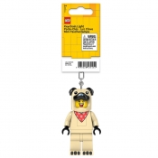 Brelok z latarką LEGO Minifigures - Mops