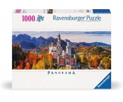 Ravensburger, Puzzle Panorama 1000: Zamek w Bawarii (12000445)