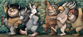 Tam, gdzie żyją dzikie stwory - Maurice Sendak