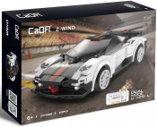 Klocki CADA. Zdalnie sterowane auto sportowe Z-Wind Sports Car. 258 elementów