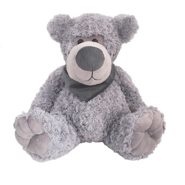 Miś Bruno szary z apaszką 37 cm (13262)
