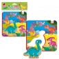 Piankowe puzzle magnetyczne - Dinozaury (RK5010-07)