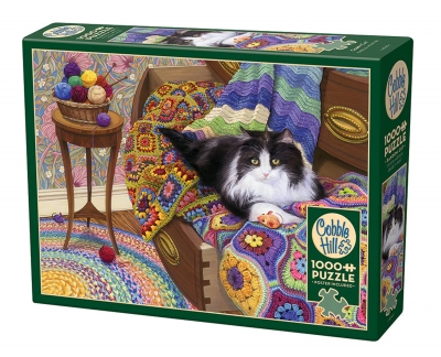 <img src='https://webimage.pl/pics/456/1/d625012401456.jpg' style='height:440px' /> Puzzle 1000 Wygodna miejscówka 113606