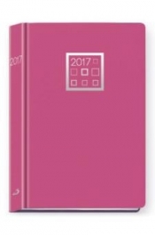 Terminarz 2017 B7 Standard - różowy