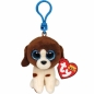 Ty Beanie Boos: Muddles - maskotka-brelok brązowo-biały pies, 8.5cm (35245)