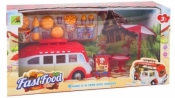 Auto wycieczkowe fast food 25 cm + akcesoria