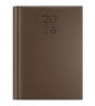 Kalendarz 2026 A5 dzienny print brązowy