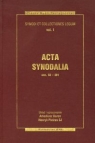 Acta synodalia Dokumenty synodów od 50 do 381 roku Synody i Kolekcje Praw
