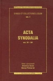 Acta synodalia Dokumenty synodów od 50 do 381 roku