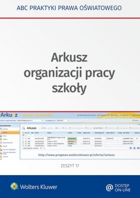 Arkusz organizacji pracy szkoły - Lidia Marciniak, Elżbieta Piotrowska-Albin