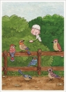 Pocztówka z kolorowanką - Spójrzcie na ptaki Katarzyna Rymorz