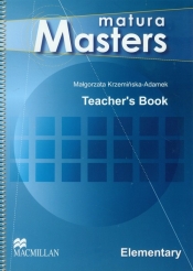 Matura Masters Elementary Teacher's Book - Krzemińska-Adamek Małgorzata