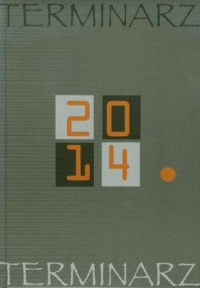 Kalendarz 2014 Agenda B5 Terminarz