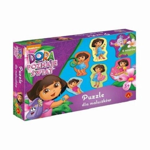 Puzzle dla maluszków Dora poznaje świat (0845)