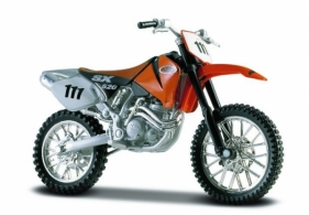 Model metalowy Motocykl KTM 520SX 1/18 z podstawką (10139300/77845)