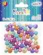 Koraliki silikonowe 60szt MIX