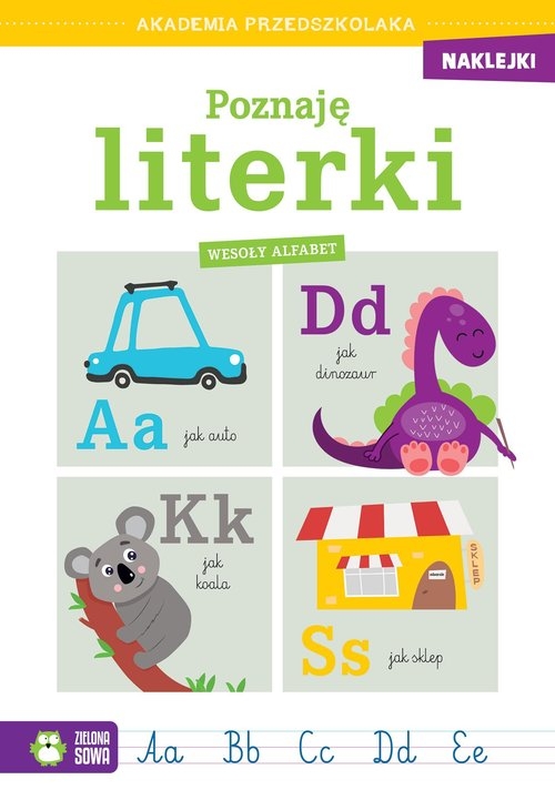 Akademia przedszkolaka Poznaję literki Wesoły alfabet