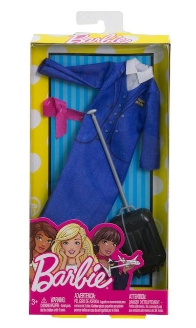 Barbie ubranka kariera Stewardesa FKT13 (FND49/FKT13)