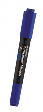 Dwustronny marker permanentny TWIN 109 niebieski MonAmi (2080153702)