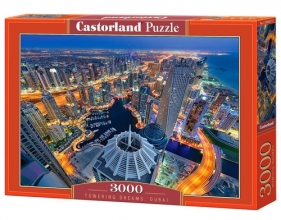 Puzzle Towering Greams, Dubai. 3000 elementów (C-300457)