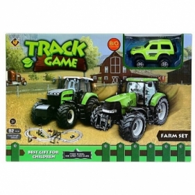 Tor wyścigowy Mega Creative farma + traktor + akcesoria (395328)
